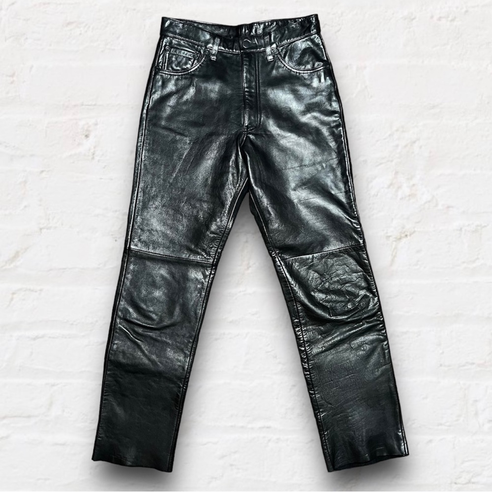 Vintage 90’s Verducci Leather Pants